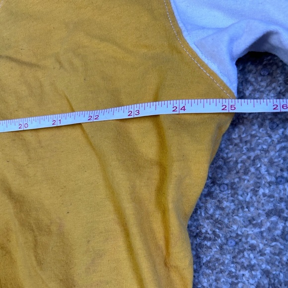 Tommy Hilfiger tee shirt dress vintage retro color-block patch XL Off Deck - Picture 6 of 7